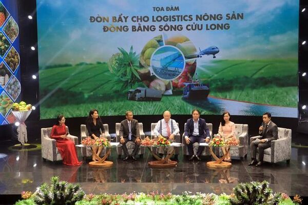 Toạ đàm "Đòn bẩy cho Logistics nông sản Đồng Bằng Sông Cửu Long"